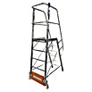 Krause Stabilo Podestleiter Vario kompakt (Arbeitshöhe: 3,4 m, 6 Stk., Aluminium, Ausstattung: Handläufe, B x L: 0,64 x 2,66 m) | BAUHAUS