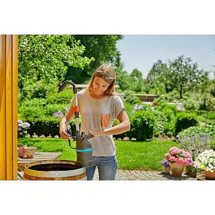 Gardena Regenfasspumpe 4000/1400 W, Max. Fördermenge: 4.000 l/h