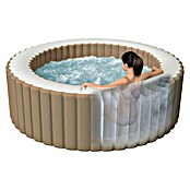 Intex Hidromasažni bazen (Grijanje, Laminirani vinil, Bež / bijelo)