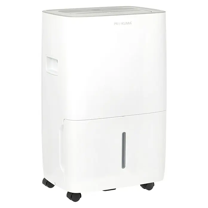 Voltomat Elektro-Luftentfeuchter mit Schuhtrockner - 520 W, Entfeuchtungsleistung: 30 l/Tag, L x B x H: 31,5 x 39,5 x 53,5 cm, Weiß, Grau - Weißer Pro Klima Luftentfeuchter für ein angenehmes Raumklima. Ideal zur Reduzierung von Feuchtigkeit in Wohnräumen.