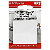 Voltomat ART Aus- & Wechselschalter (Alpinweiß, Kunststoff, Unterputz)