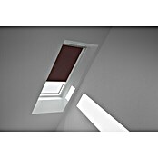 Velux Dachfensterrollo DKL FK06 4559SWL (Farbe: Rehbraun - 4559SWL, Farbe Schiene: Weiß, Manuell) | BAUHAUS