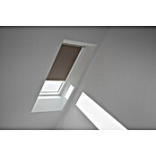 Velux Dachfensterrollo DKL SK10 4574SWL (Farbe: Nougat - 4574SWL, Farbe Schiene: Weiß, Manuell) | BAUHAUS