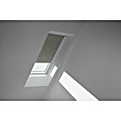 Velux Dachfensterrollo DKL CK02 4575S (Farbe: Olivebeige gepunktet - 4575S, Farbe Schiene: Aluminium, Manuell) | BAUHAUS