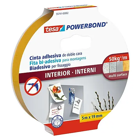 Tesa Powerbond Cinta de doble cara Interior