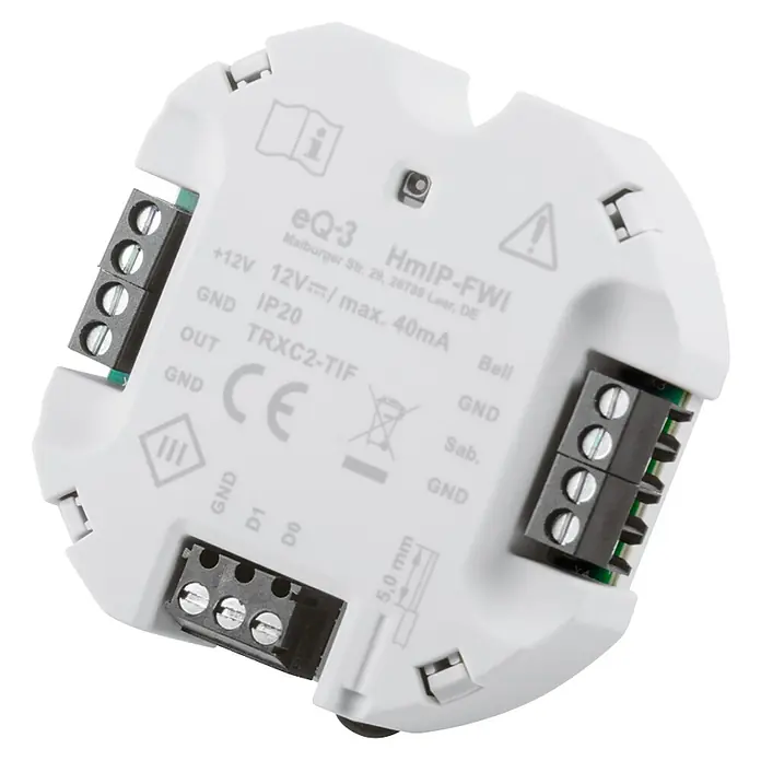 Homematic IP Funk-Schaltermodul Wiegand-Schnittstelle HmIP-FWI
