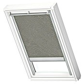 Velux Dachfensterrollo Elektro DML PK08 4575S (Farbe: Olivebeige gepunktet - 4575S, Farbe Schiene: Aluminium, Elektrisch) | BAUHAUS