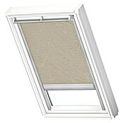 Velux Dachfensterrollo Elektro DML PK08 4579S (Farbe: Sandbeige gepunktet - 4579S, Farbe Schiene: Aluminium, Elektrisch) | BAUHAUS