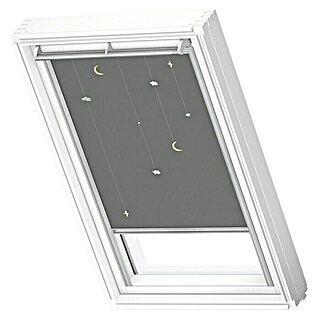 Velux Dachfensterrollo DKL FK06 4665S (Farbe: Kids Mobile - 4665S, Farbe Schiene: Aluminium, Manuell)