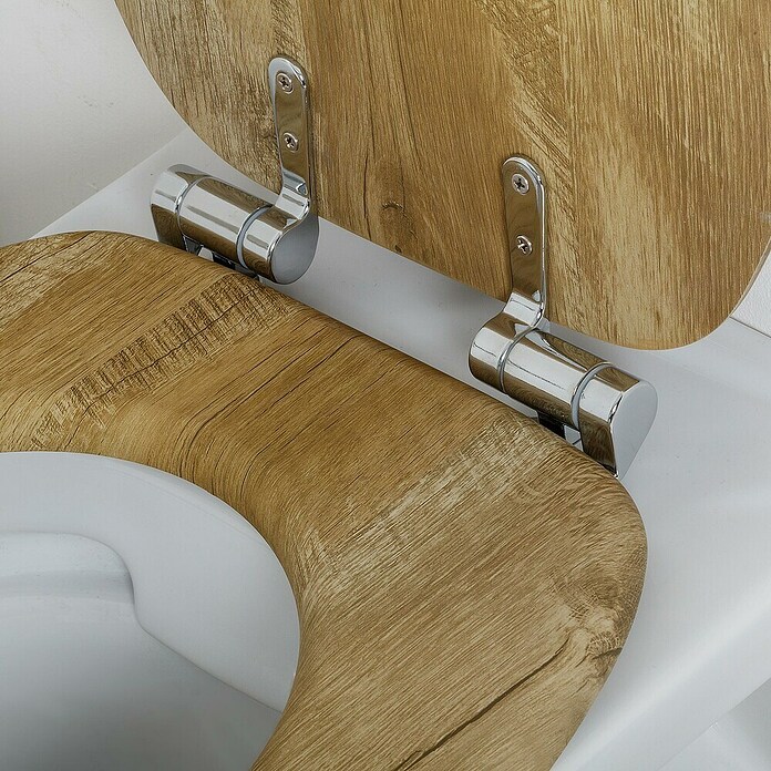 Tiger Toiletzitting Hetta (Hout, Hout, Softclose) | BAUHAUS