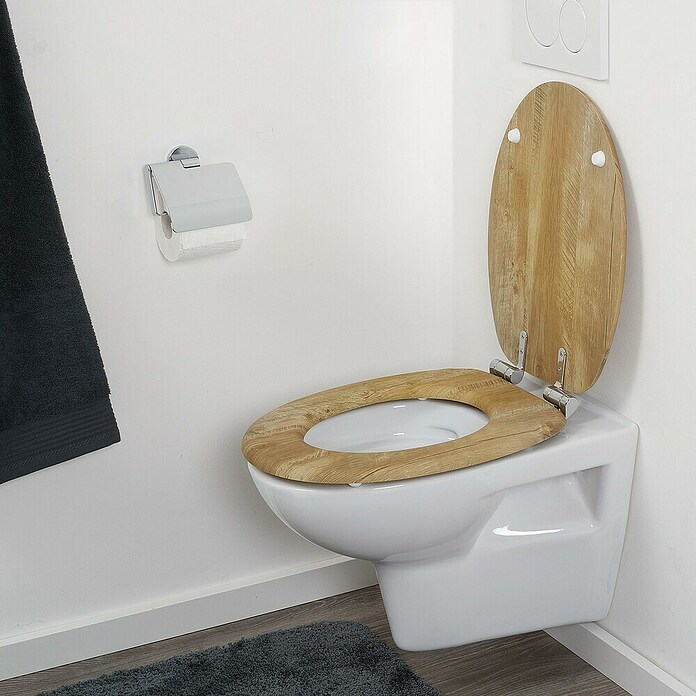 Tiger Toiletzitting Hetta (Hout, Hout, Softclose) | BAUHAUS
