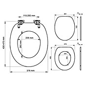 Tiger Toiletzitting Hetta (Hout, Hout, Softclose) | BAUHAUS