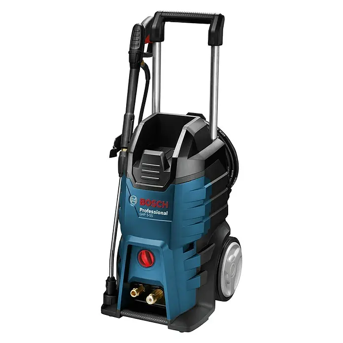 Bosch Professional Hochdruckreiniger GHP 5-55 - 130 bar, 2.200 W, Fördermenge: 520 l/h - Bosch Professional GHP 5-55 Hochdruckreiniger mit robustem Design und hoher Reinigungsleistung für anspruchsvolle Aufgaben.