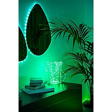 Twinkly Smart-LED-Band Dots (Länge: 10 m, RGB, 24 W, Schwarz)