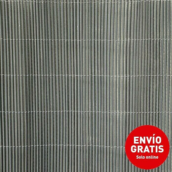 Nortene Ocultación de mimbre Fency Wick (Plástico, L x Al: 3 x 2 m, Antracita)