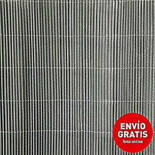 Nortene Ocultación de mimbre Fency Wick (L x Al: 3 x 1,5 m, Plástico, Antracita)
