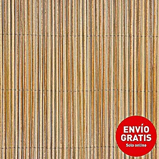 Nortene Ocultación de mimbre Fency Wick (L x Al: 3 x 1,5 m, Plástico, Marrón)