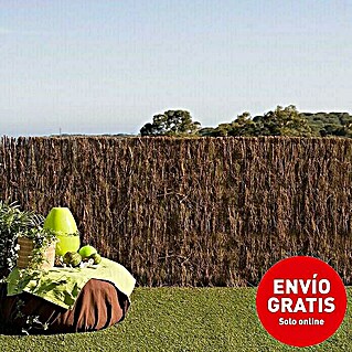 Malla de ocultación Brezo Plus 2 (5 x 2 m, Marrón)