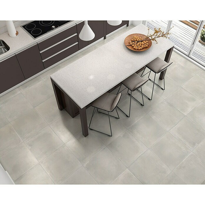 BHS Showroom Pavimento porcelánico Madox (45 x 45 cm, Gris, Mate) | BAUHAUS