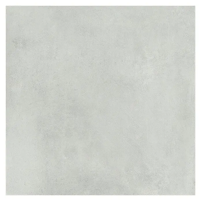 BHS Showroom Pavimento porcelánico Madox In&Out - 60,5 x 60,5 cm, Gris, Mate - Primer plano de una superficie de baldosa gris claro con texturas sutiles y naturales, ideal para diseños de interiores modernos.