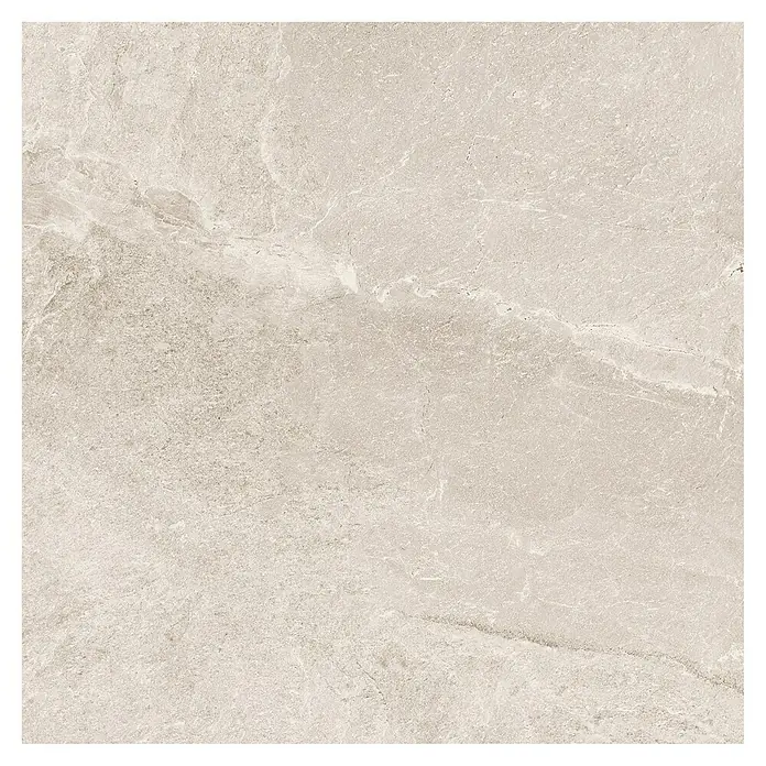 Halcón Pavimento porcelánico Tempo - 60 x 60 cm, Nature, Mate, Rectificado - Un pavimento de baldosas beige claro con una estructura de mármol y un aspecto natural. Ideal para diseños de habitaciones modernos y atemporales.