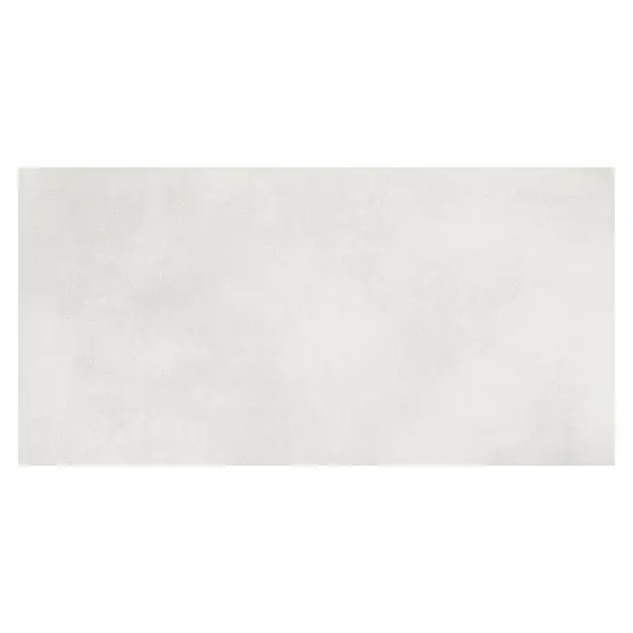 Halcón Pavimento porcelánico Energy - 120 x 60 cm, Blanco, Mate, Rectificado, Espesor: 9,5 mm - Primer plano de una superficie de pared clara y texturizada. Las sutiles variaciones de color y la textura ligeramente rugosa dan profundidad y carácter a la imagen.