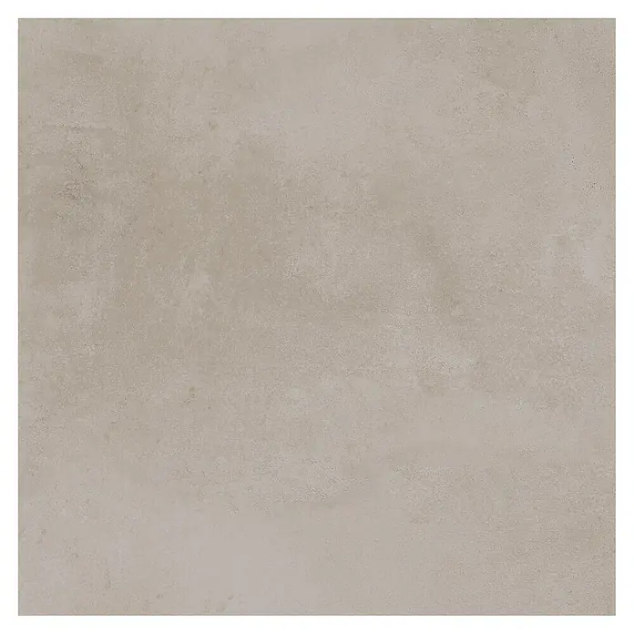 BHS Showroom Pavimento porcelánico Madox - 45 x 45 cm, Arena, Mate - Primer plano de una baldosa de suelo beige con texturas sutiles, ideal para diseños de habitaciones modernos y minimalistas.