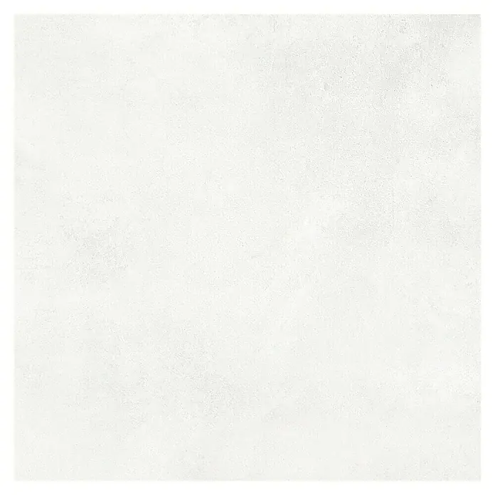BHS Showroom Pavimento porcelánico Madox - 45 x 45 cm, Blanco, Mate - Elegante baldosa blanca mate con textura sutil para un diseño elegante y minimalista, ideal para interiores modernos.