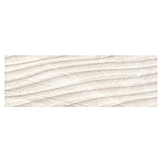 BHS Showroom Revestimiento de pared Tempo Curve (30 x 90 cm, Cotton, Rectificado, Brillante)