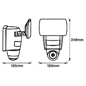 Osram Smart+ LED-Außenwandleuchte Endura Pro (24 W, 169 x 163 x 250 mm, Dunkelgrau, IP44) | BAUHAUS