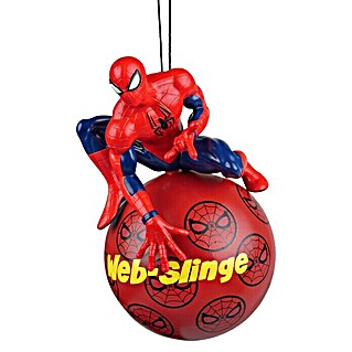 Kurt S. Adler Christbaumschmuck Spiderman (Rot, Kunststoff)