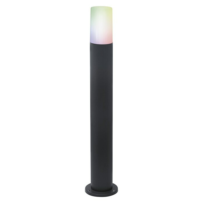 Ledvance Smart+ WiFi LED-Außenwandleuchte PIPE (10 W, Farbe Gehäuse: Dunkelgrau, IP44, 10 W, 8,9 x 8,9 x 80 cm) | BAUHAUS