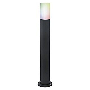Ledvance Smart+ WiFi LED-Außenleuchte PIPE (10 W, Farbe Gehäuse: Dunkelgrau, IP44, 10 W, 8,9 x 8,9 x 80 cm)