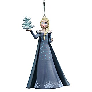 Kurt S. Adler Christbaumschmuck Frozen Elsa (Blau, Kunststoff)