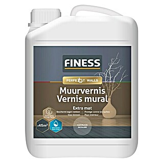 Finess Vernis Muur Extra Mat (Kleurloos, 2,5 l, Extra mat)