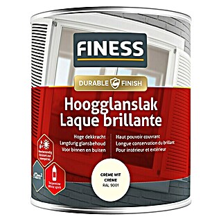 Finess Lak Hoogglans (Crème wit, 750 ml)