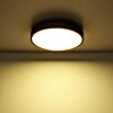 Globo Doro Plafón LED redondo (12 W, Diámetro: 30 cm, Grafito, Blanco cálido) | BAUHAUS