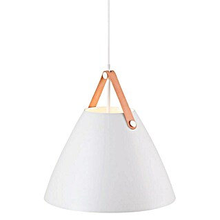 Nordlux Strap Lámpara colgante redonda (60 W, Ø x Al: 36 x 37 cm, Blanco, E27)
