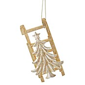 Kurt S. Adler Christbaumschmuck Schlitten mit Baum (Gold, Kunststoff, 12,95 cm) | BAUHAUS