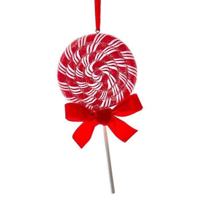 Kurt S. Adler Christbaumschmuck Lolli (Rot, Kunststoff, L x B x H: 16 x 8 x 2,5 cm) | BAUHAUS