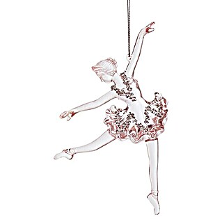 Kurt S. Adler Christbaumschmuck Ballerina 1 (Rosa, Kunststoff, 1)