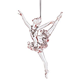 Kurt S. Adler Christbaumschmuck Ballerina 2 (Rosa, Kunststoff, 2)