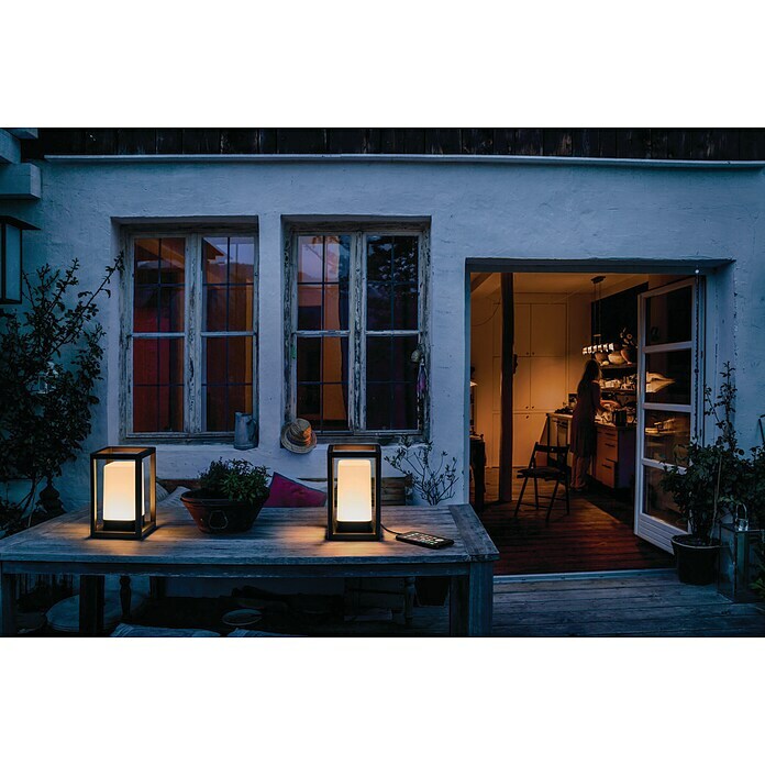 Ledvance Smart+ WiFi LED-Tischleuchte (L x B x H: 12 x 12 x 20,3 cm, Dunkelgrau, IP44) | BAUHAUS