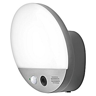 Ledvance Smart+ WiFi LED-Außenwandleuchte (105 x 180 x 105 mm, Kamera, Silber)
