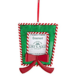 Kurt S. Adler Christbaumschmuck Geschenkanhänger (Grün, Rot, Kunststoff, 7,62 x 1,78 x 10,18 cm)