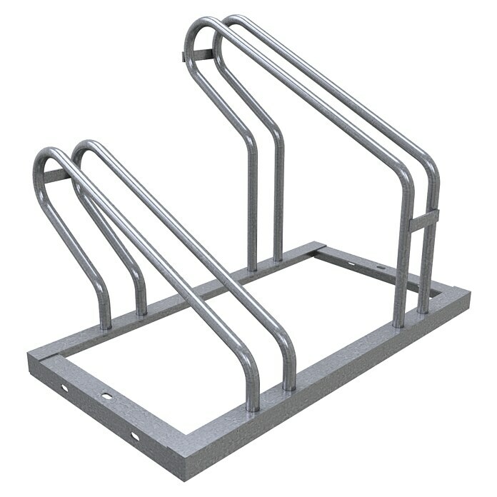 Schake Fahrradständer (L x B x H: 70 cm x 50 mm x 51 cm, Passend für: 2 Fahrräder, Einseitige Radeinstellung) | BAUHAUS