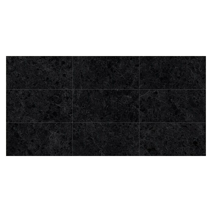 Keramische tegel Marble Mix (l x b: 60 x 30 cm, Mat, Zwart) | BAUHAUS