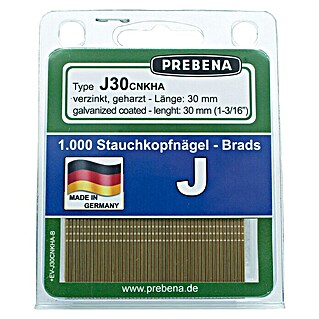 Prebena Stauchkopfnagel Typ J (Länge: 30 mm, 1.000 Stk.)