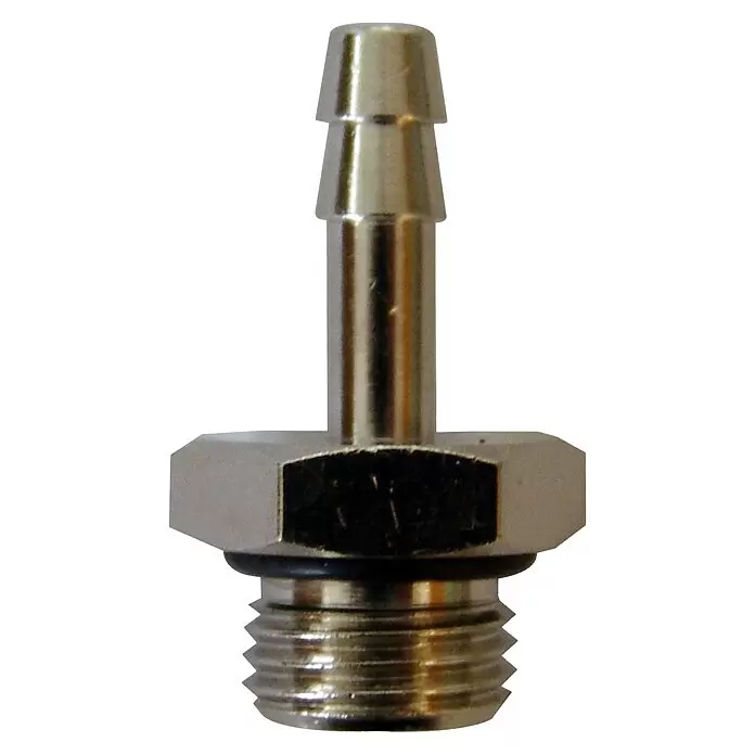 Prebena Schlauchtülle R1/4x6 mm - R ¼″ (Außengewinde) x 6 mm - Vorderansicht