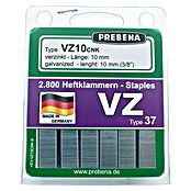 Prebena Heftklammer Typ VZ (Länge: 10 mm, Rückenbreite: 11,3 mm, 2.800 Stk.) | BAUHAUS